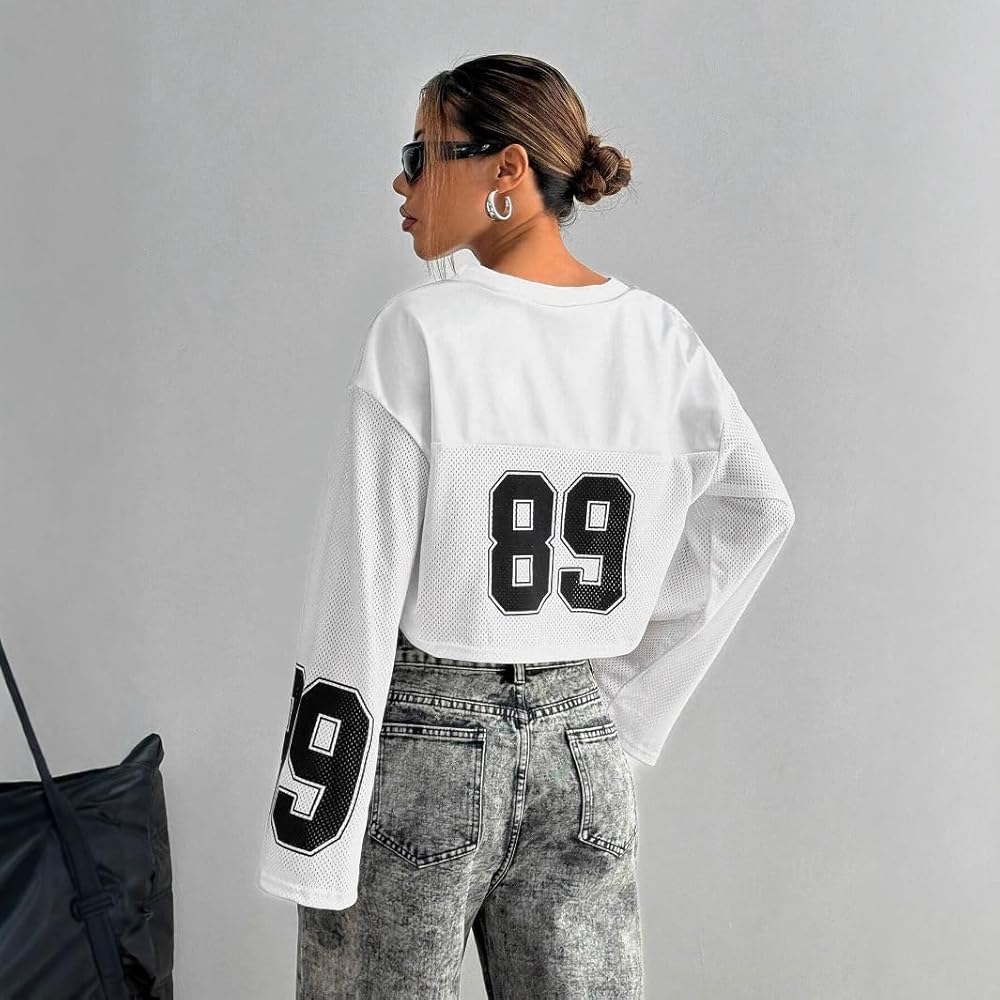 トップス L SCRATCHY FITTED JERSEY TOP Metal Scratchy Fitted Jersey Top – Chopova Lowena